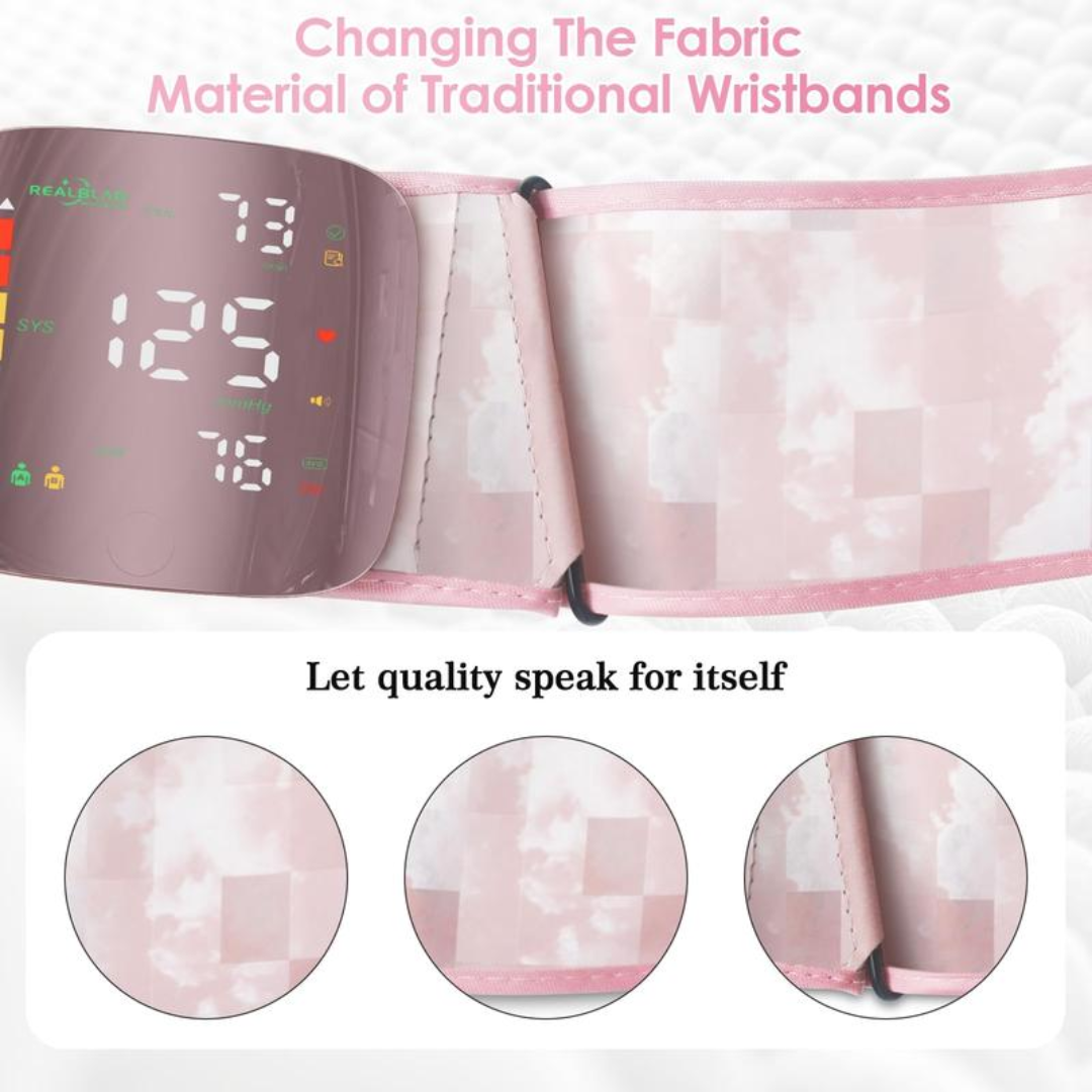 Voice-Assisted Wrist Blood Pressure Monitor