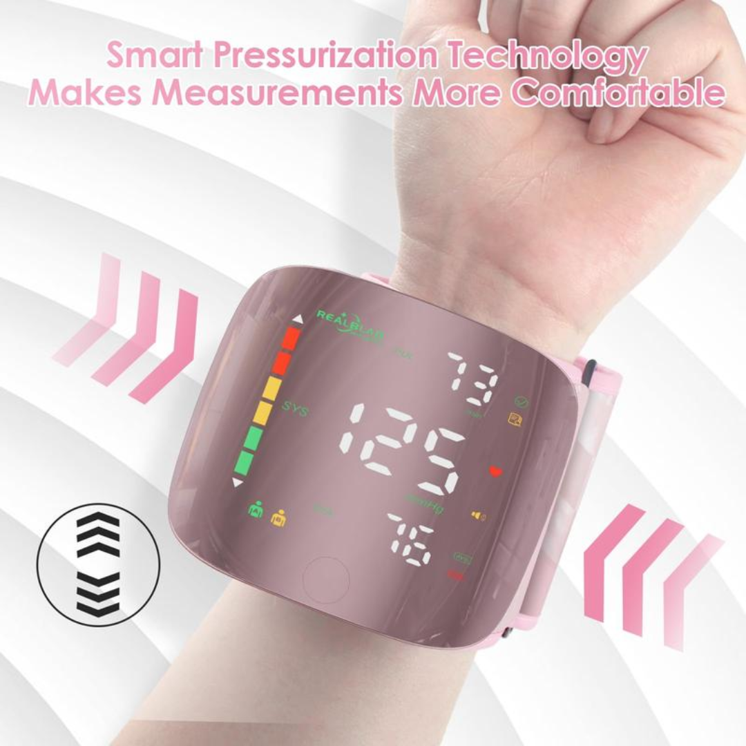 Voice-Assisted Wrist Blood Pressure Monitor